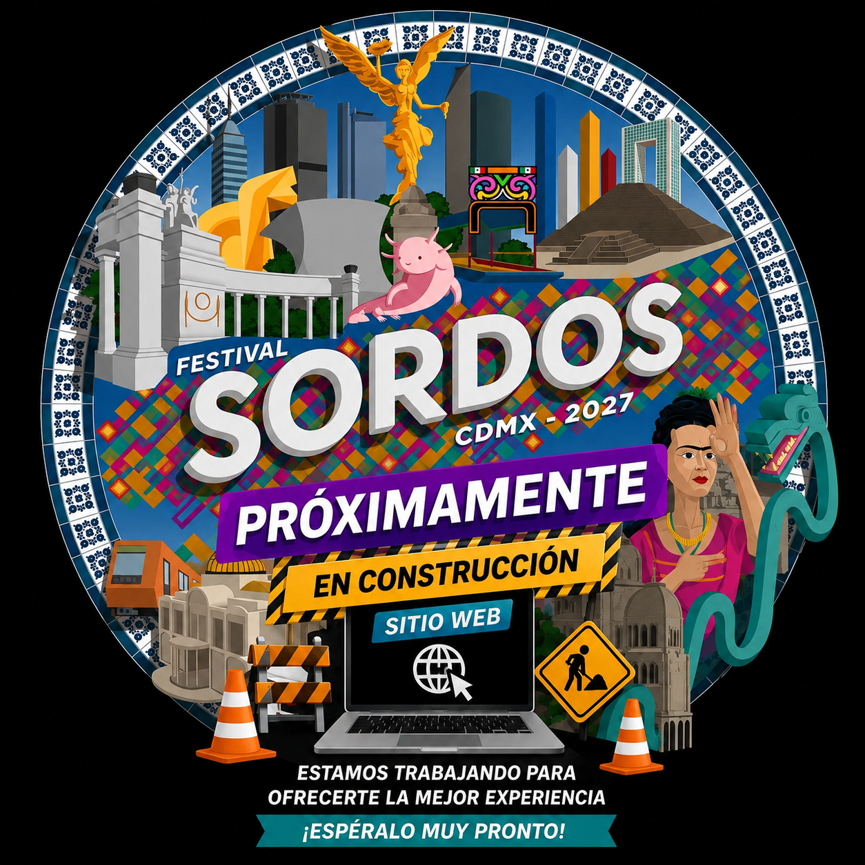 Festival Sordos CDMX 2027 - Sitio web próximamente